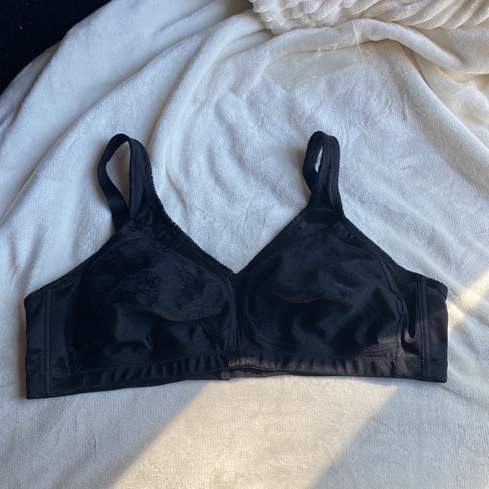 Black Bra wire free bra